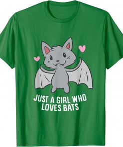Just a Girl Who Loves Bats T-Shirt